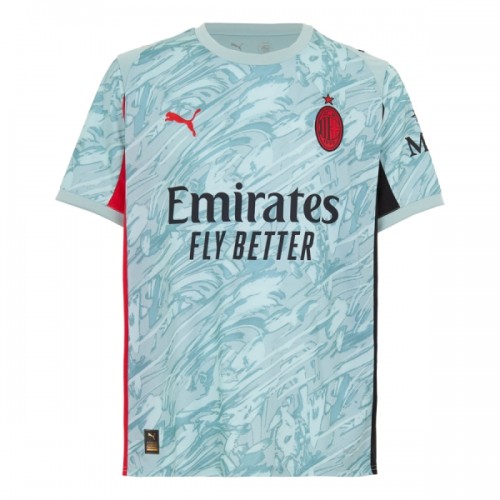 Maglia Portiere AC Milan 2025-26 Maniche Corte Blu - Uomo Maglia Portiere AC Milan 2025-26 Maniche Corte Blu - Uomo
